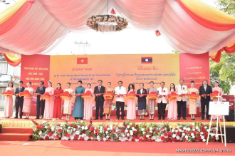 Savannakhet, Ho Chi Minh City Inaugurate Renovated Memorial to President Ho Chi Minh